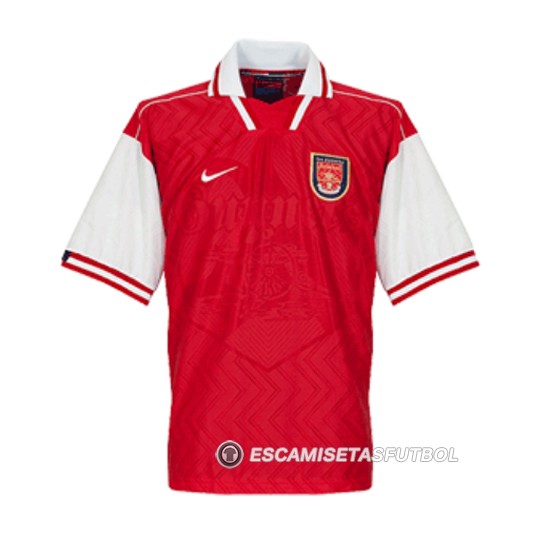 Camiseta Arsenal 1ª Retro 1996-1998 - Haga un click en la imagen para cerrar